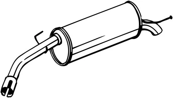 Rear Muffler (185-435)