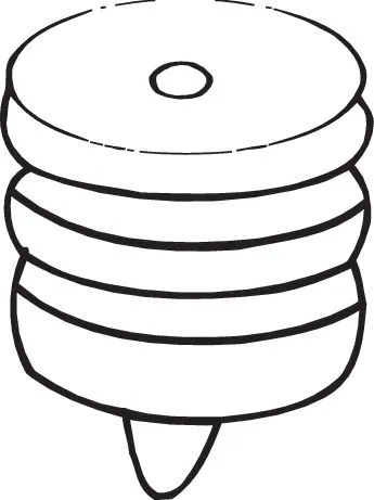 Rubber Strip, exhaust system (255-001)