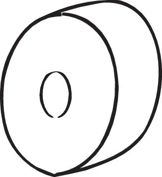 Rubber Strip, exhaust system (255-299)