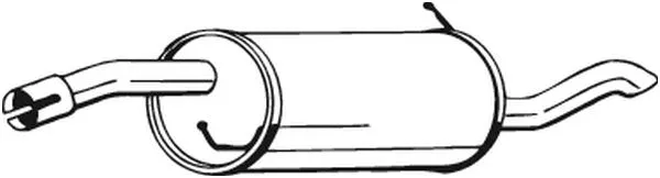 Rear Muffler (154-427)