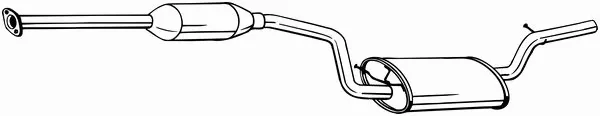 Centre Muffler (288-203)