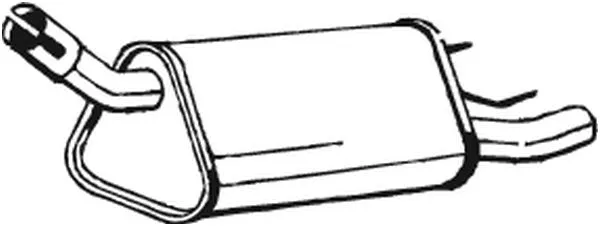 Rear Muffler (185-431)