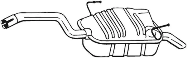 Rear Muffler (190-905)