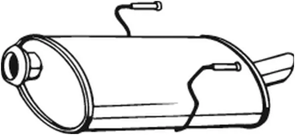 Rear Muffler (190-275)