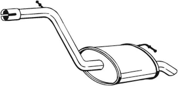 Rear Muffler (154-185)