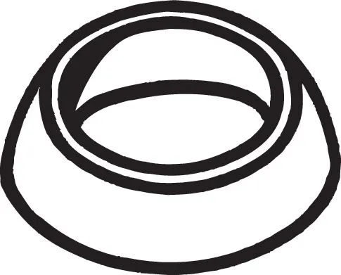 Gasket, exhaust pipe (256-521)