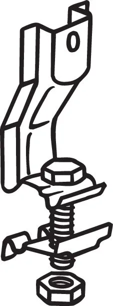 Mount, exhaust system (254-340)