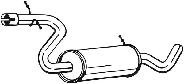 Centre Muffler (105-877)