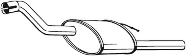 Rear Muffler (154-313)