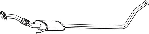 Centre Muffler (287-615)