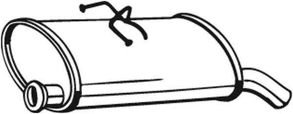 Rear Muffler (135-707)