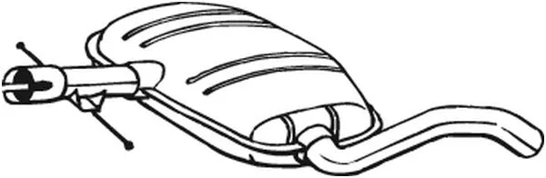 Centre Muffler (233-703)