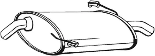 Rear Muffler (190-907)
