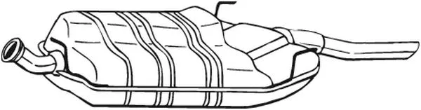 Rear Muffler (215-831)