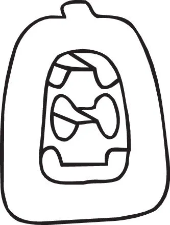Rubber Strip, exhaust system (255-883)