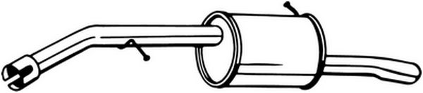 Rear Muffler (135-141)