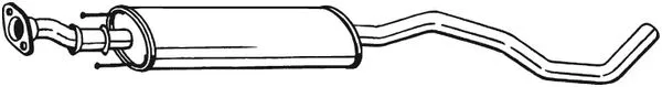 Centre Muffler (281-959)