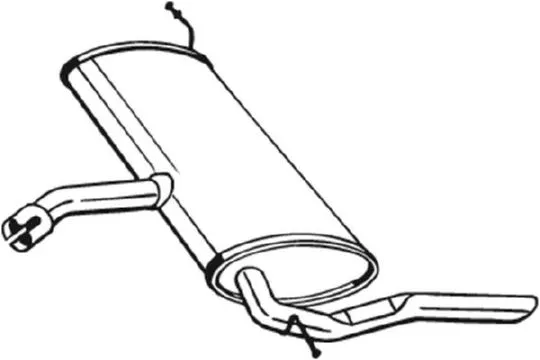 Rear Muffler (227-035)