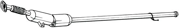 Soot/Particulate Filter, exhaust system (097-904)