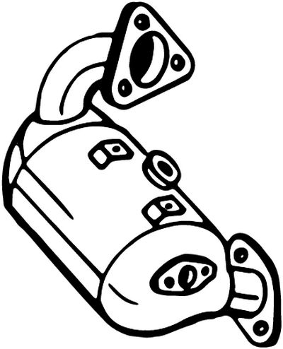 Soot/Particulate Filter, exhaust system (097-813)