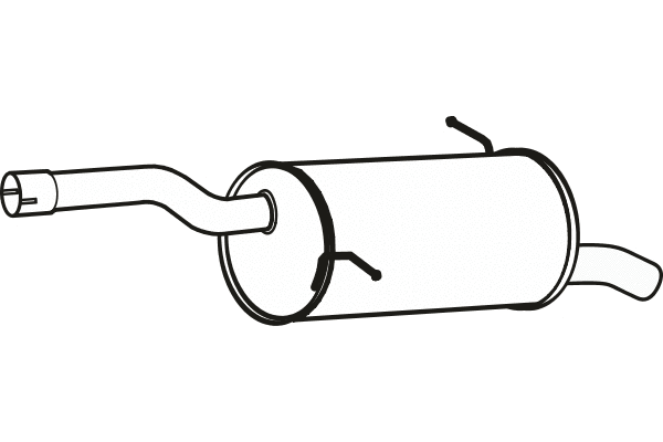 Rear Muffler (P17029)