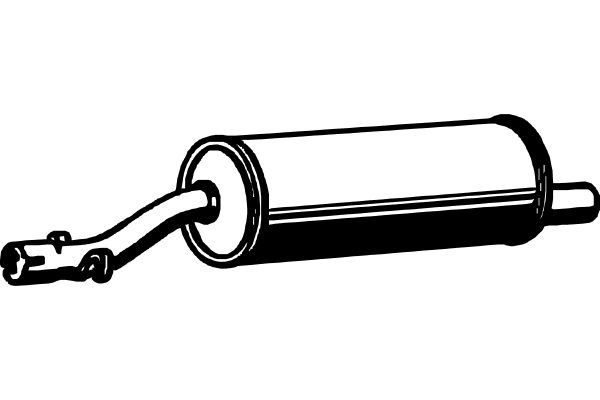 Centre Muffler (P4693)