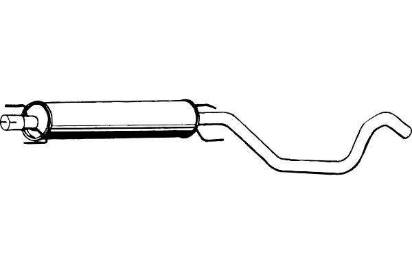 Centre Muffler (P4314)
