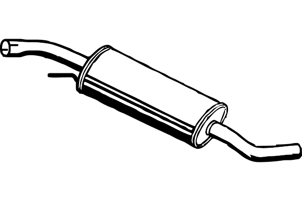 Centre Muffler (P7459)