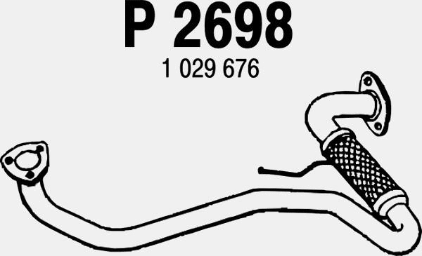 Exhaust Pipe (P2698)