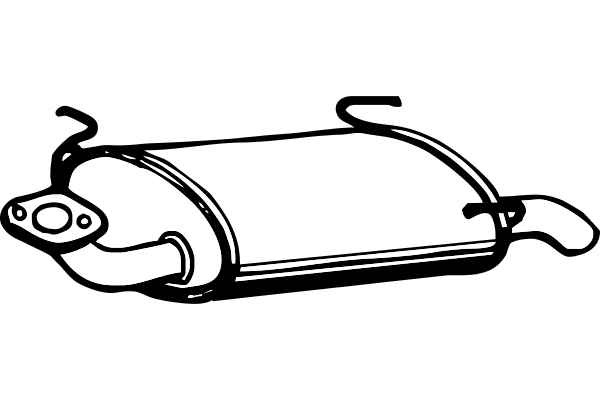 Rear Muffler (P4211)