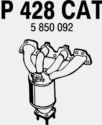 Catalytic Converter (P428CAT)
