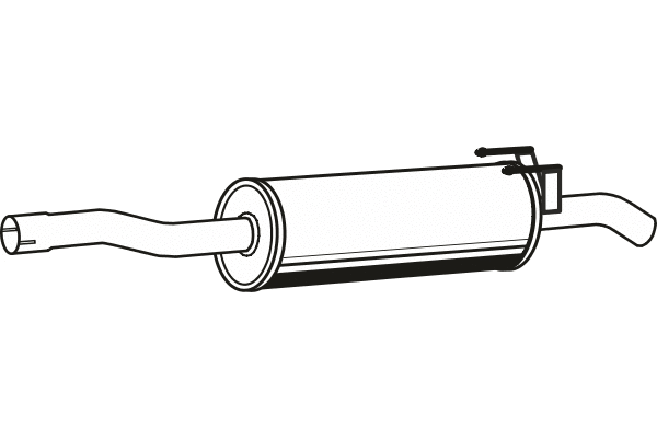 Centre Muffler (P3751)