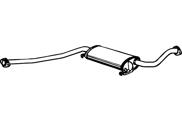 Centre Muffler (P5362)