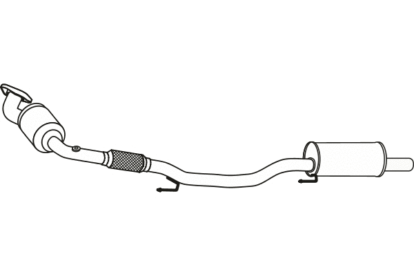 Catalytic Converter (P9558CAT)