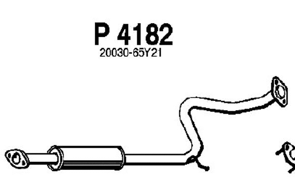 Centre Muffler (P4182)
