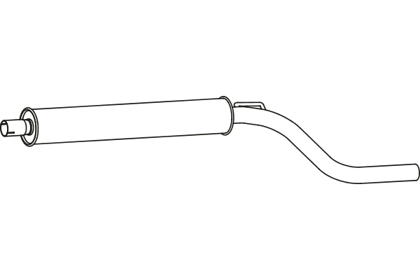 Centre Muffler (P43091)