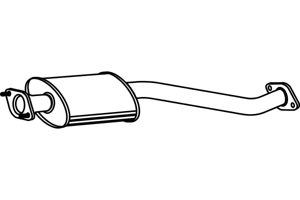 Centre Muffler (P4053)