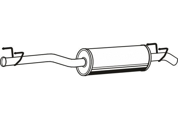 Rear Muffler (P36022)