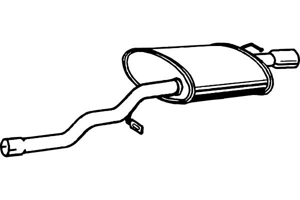 Rear Muffler (P1286)