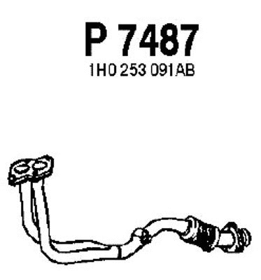 Exhaust Pipe (P7487)