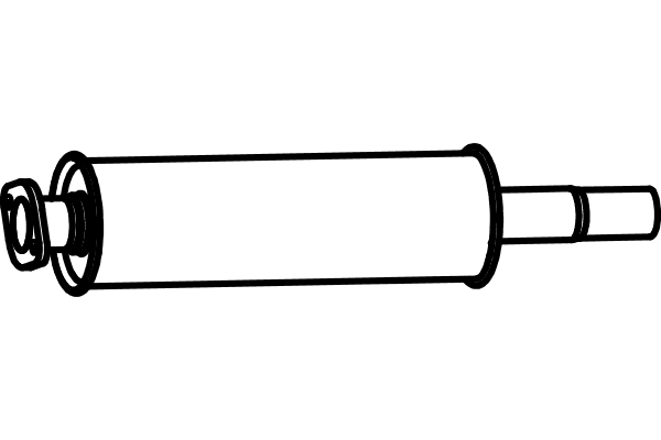 Centre Muffler (P7160)