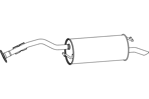 Rear Muffler (P6994)