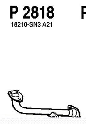 Exhaust Pipe (P2818)