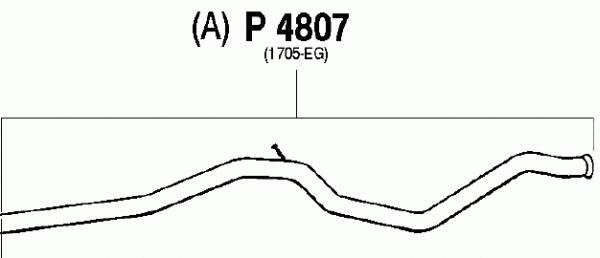 Exhaust Pipe (P4807)