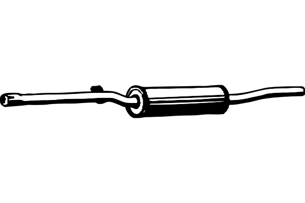 Centre Muffler (P7235)
