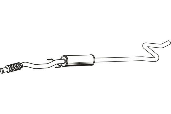 Centre Muffler (P17041)