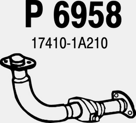 Exhaust Pipe (P6958)