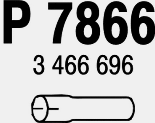 Exhaust Pipe (P7866)