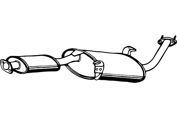 Centre Muffler (P4089)