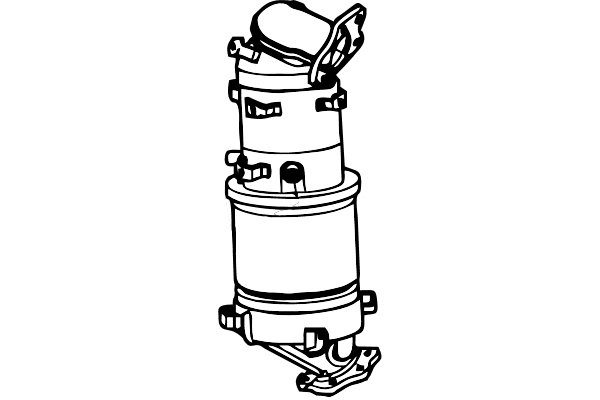 Soot/Particulate Filter, exhaust system (P8826DPF)